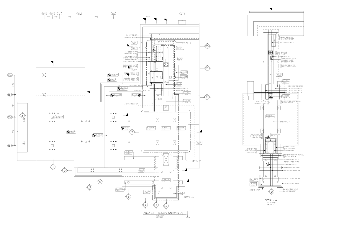Area G6 Foundation Part C - Rebar Detailing