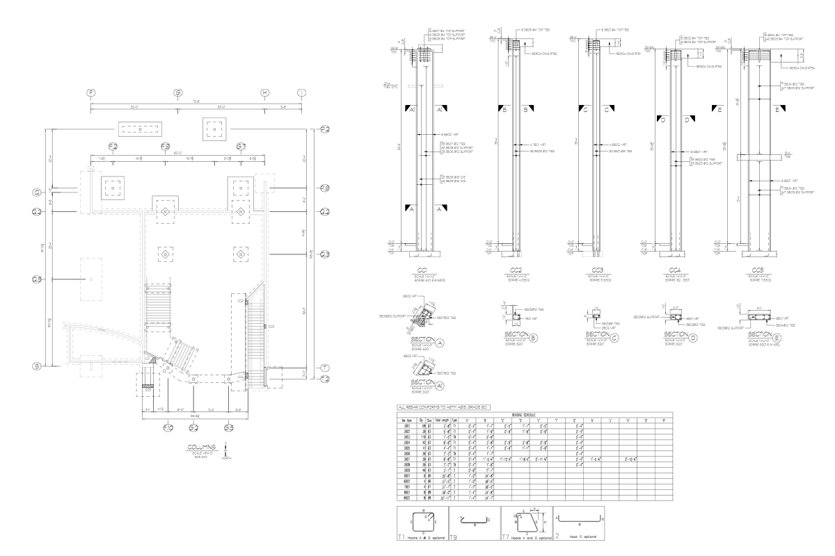 Column Detailing - Rebar Detailing